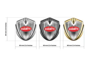 Bugatti High End Auto Logo Abzeichen Pro Stil Hochwertig